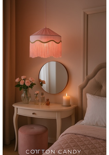 Cotton Candy Sarkıt Avize Pembe