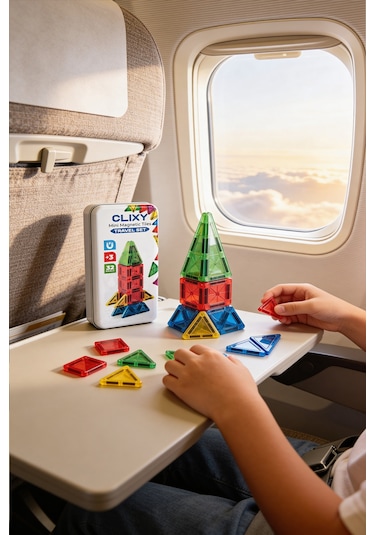 Mini Manyetik Bloklar 32 Parça Travel Set