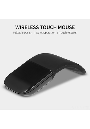 Novahub Katlanabilir 2.4ghz Kablosuz Sessiz Dokunmatik Fare - Taşınabilir Ofis/seyahat Fare 001 001