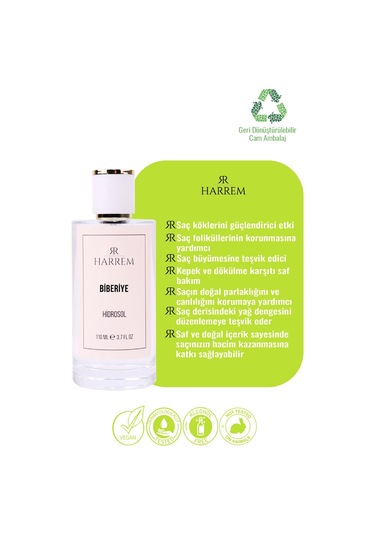 Biberiye Suyu Sebum/yağ Dengeleyici Ve Güçlendirici Saç Toniği Saf Ve Doğal 100 Ml