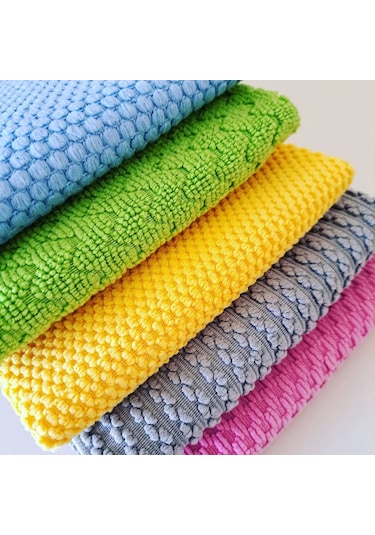 Suff Jasmin Mikrofiber Bez Çok Renkli 40 x 40 CM