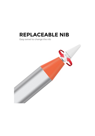 Ahastyle PE02 iPad Uyumlu Tablet İçin Hassas Dokunmatik Ekran Kalemi