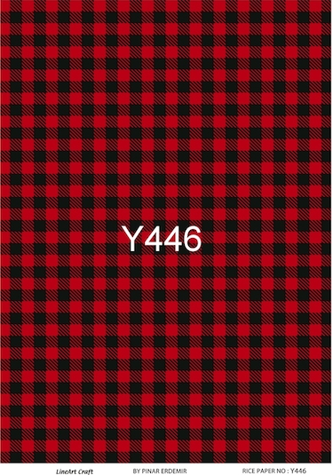 Lineart Pirinç Dekopaj Kağıdı La-y446