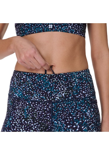 Sweaty Betty Sweaty Betty Power Workout Leggings Kadın Mavi Koşu Tayt 5109 Çok Renkli