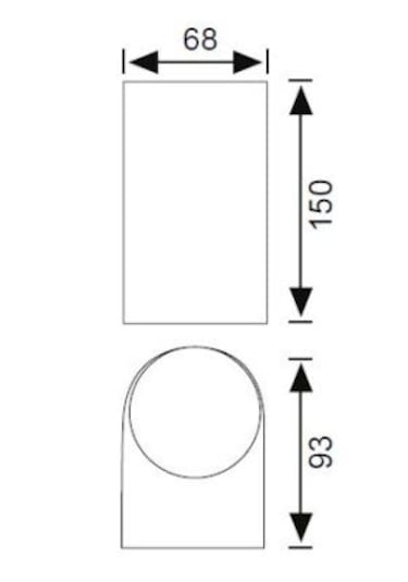 Jüpiter Bahçe Aydınlatma Aplik Jw937 Antrasit