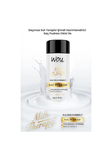 Wou Milk Therapy Saç Pudrası 20 G