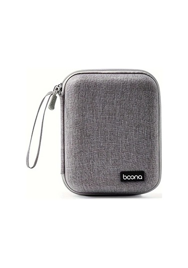 Topshop1 Siyah Eva Sert Kabuklu Fare Şarj Cihazı Kulaklık Saklama Çantası