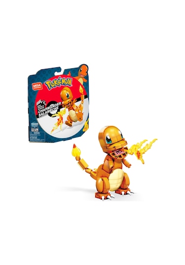 Mega Construx Pokemon Charmander Buildable 180 Parça