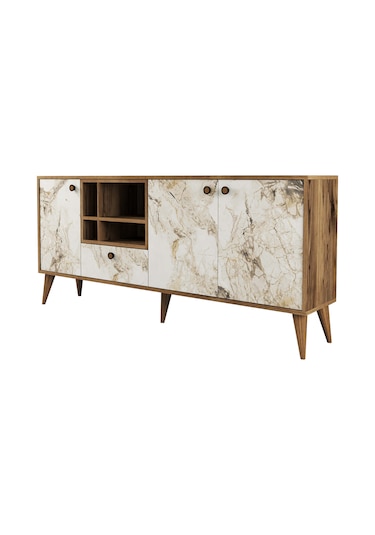 Napoli Konsol - Beyaz Mermer