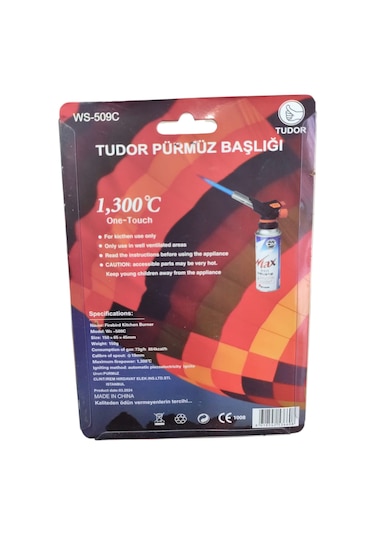Tudor Üstün Kalite Pürmüz Başlığı Turuncu Siyah