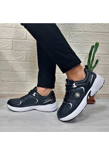 Lumberjack Pol Pu Siyah Memoryfoem Rahat Taban Spor Ayakkabı Siyah