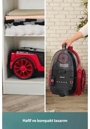Homend Dustroyer 1255H Yatay Süpürge