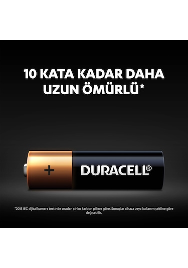 Duracell LR6/MN1500 Alkalin AA Kalem Pil 12'li