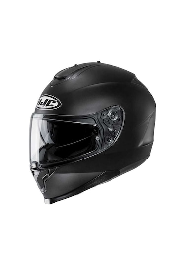 Hjc C70n  Semi Flat Kapalı Kask Siyah
