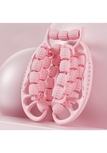 Suntek Bacaklar Için Masaj Silindiri Kapalı Uyluk Pembe Pembe