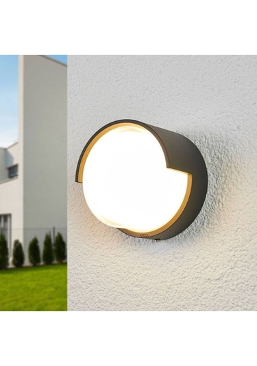 12 Watt, 4200k Led Bahçe Armatürü, Bahçe Duvar Aplik, Led Aplik, Kapı Girişi, Villa Dış Cephe Apliği Diğer