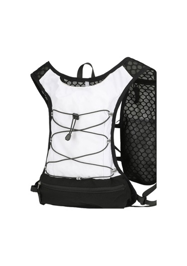Suntek Kadın Koşu Yeleği Koşucu Sırt Çantası Hidrasyon Beyaz