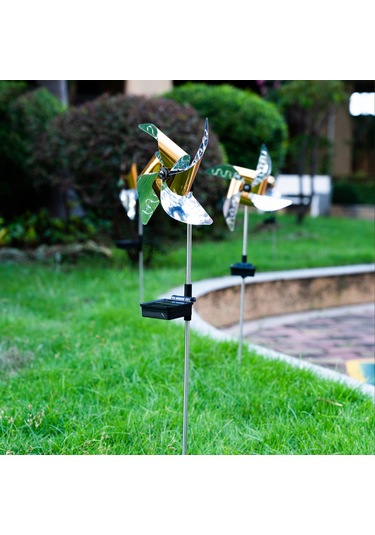 Gajeena Dış Mekan Güneş Enerjili Feneri - Çift Renkli Ledli Bahçe Şaraplığı, Otomatik Açma/kapama, Su Geçirmez, 6-8 Saat Süre