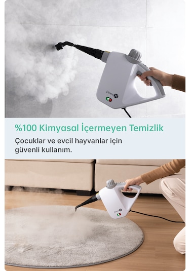 Livenzi JJB-303 El Tipi Buharlı Temizleyici