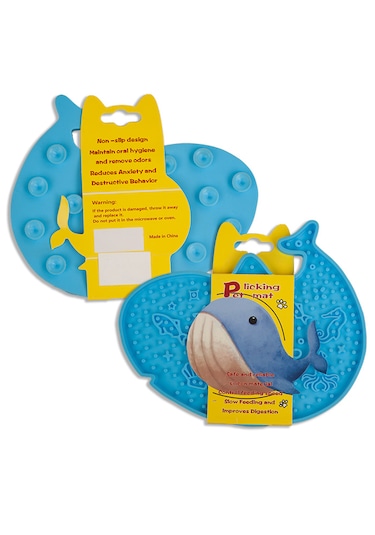 Afp Vantuzlu Kedi Köpek Yalama Matı 19.5 x 17 x 1.2 CM