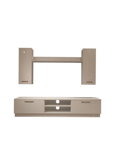 Decoraktiv Eko 5db Mdf Dvd Tv Ünitesi Tv Sehpası Beyaz