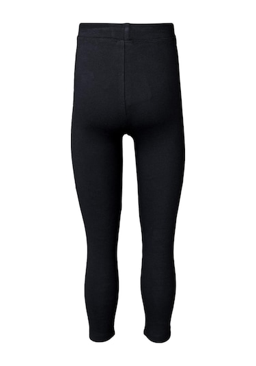 Lovetti Siyah Kız Çocuk Kışlık Tam Boy Düz Basıc Tayt 5171S001 Siyah
