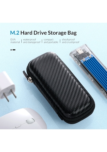 Orıco-m2ph01-bk-bp M.2 Sabit Sürücü Eva Kasa Saklama Çantası