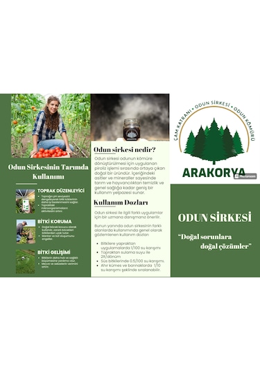 Arakorya Odun Sirkesi 20 Litre