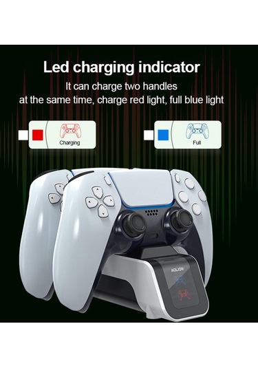 Aolion Al-p5009 Ps5 Oyun Denetleyicisi Şarj Cihazı Tabanı