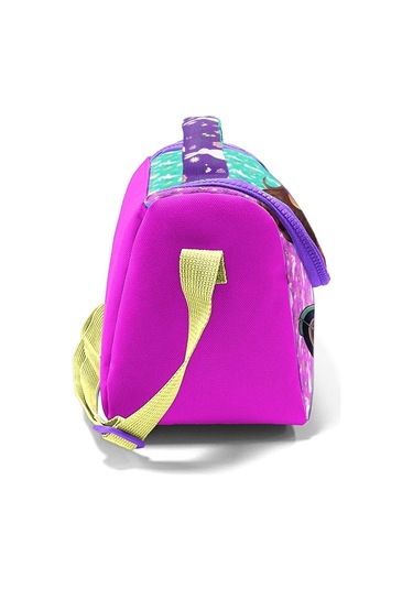 Coral High Kız Çocuk Beslenme Çantası - Thermo - Yeşil Pembe Bisikletli Kız Yeşil - Pembe