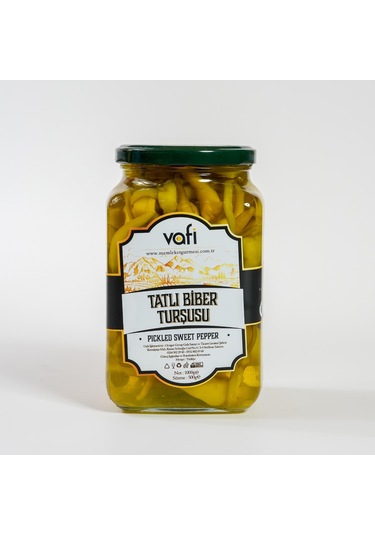 Vafi Turşu Serisi Tatlı A Biber Turşusu 1000cc-500gr-5423