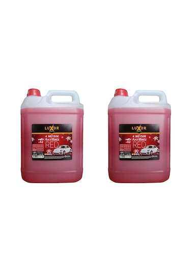 Luxor Kimya 2’li Set Konsantre -42 Kırmızı Antifriz 5'er Litre
