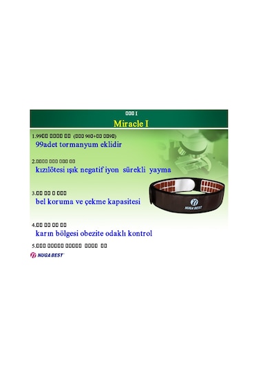 MİRACLE I TORMANYUM TAŞLI KEMER