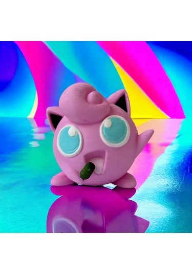 Jiglyypuff Pokemon 3d Figürü