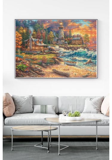 Anatolian 3000 Parçalık Puzzle - Deniz Feneri 4934