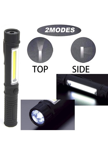 Mıknatıslı Çalışma Feneri Oto Kaporta Motor Tamirci Feneri Çok Renkli