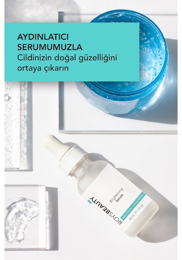 Roys Beauty Aydınlatıcı Cilt Bakım Serumu 30 ML