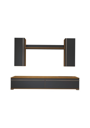 Decoraktiv Eko 7 Mdf Std Tv Ünitesi Tv Sehpası Pera - Antrasit