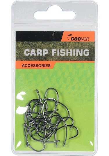 Jeehugo 20 Adet Karbon Çelik 4 Numara Eğik Saplı Balık İğnesi - Dışarıda Balık Tutmak İçin Ideal