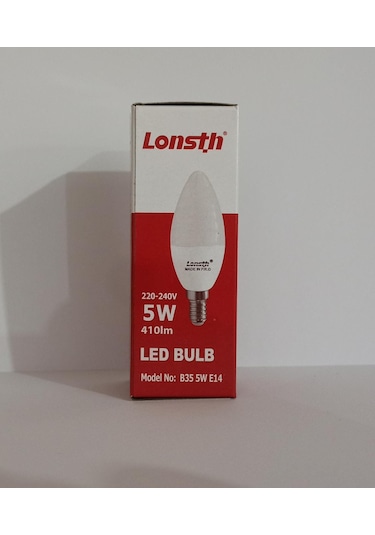 200 Adet Lonsth 5W Led Ampul Ince Duy 1Ci Kalite