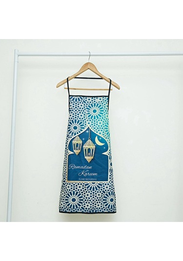 Homyl Ev Açık Kamp Için Mutfak Önlüğü Ramazan Mavi Mavi