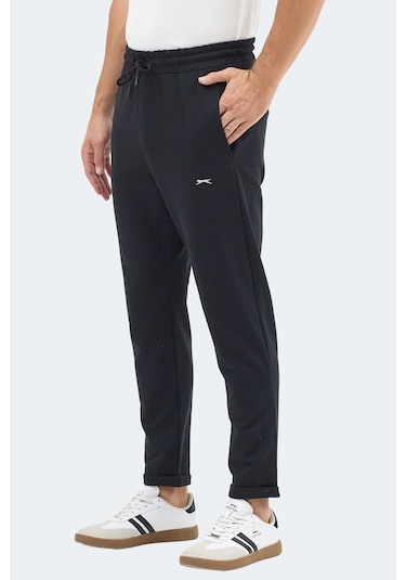 Slazenger Madoc Erkek Siyah Eşofman Altı Siyah