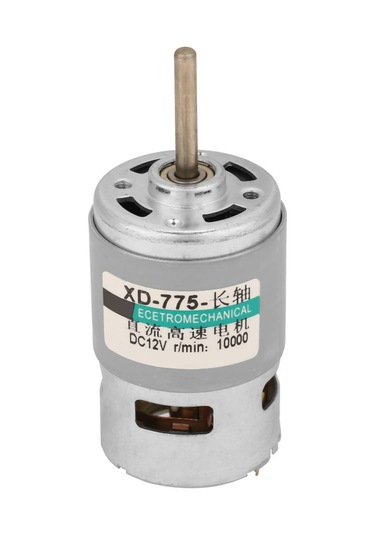 Tenfowee 775 Uzun Milyeli Dc Motor - 80w Güçlü Tork, 12v 10000 Devir/h, Soğutma Fanlı, Saf Bakır Tel, Yüksek Hızlı Sessiz Çalışma