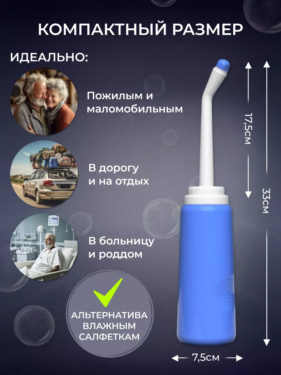 Cersı Market Kişisel Hijyen İçin Taşınabilir Bide Duşu 228479203 Mavi