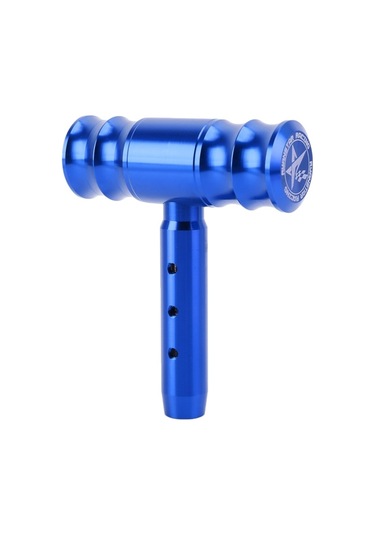 Sones Evrensel Araba Konu T-şekilli Dişli Kafası Vites Topuzu Mavi