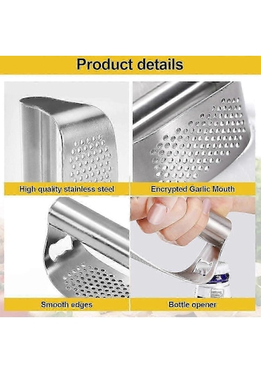 Paslanmaz Çelik Sarımsak Presi, 2024'ün En Yeni Paslanmaz Çelik S Çok Renkli