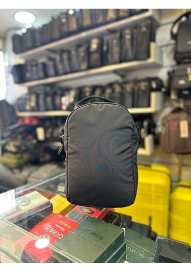 Bagslab Siyah Erkek El Ve Omuz Çantası Siyah