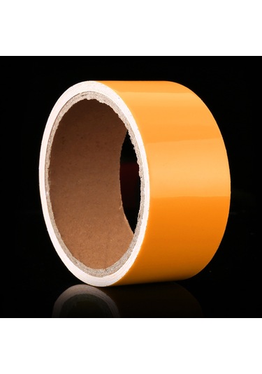 Sones Işıklı Bant Yeşil Karanlıkta Parlayan Duvar Stickerı Işıklı Fotolüminesan Bant Sahne Ev Dekorasyonu, Boyut: 5cm X 3m Sarı Işık