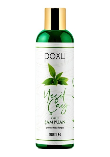 Poxy İnce Telli Saçlara Özel Yeşil Çay Özlü Şampuan 400 ML