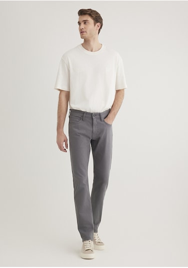 Mavi 0042286569 Jake Comfort Gabardin Erkek Pantolon Antrasit